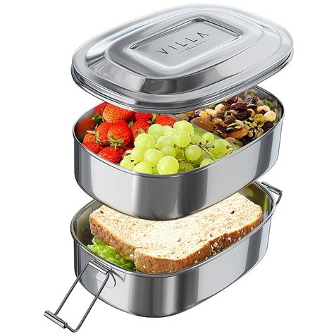 stainless steel lunch box veg|stainless steel reusable lunch containers.